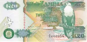 20 Kwacha 1992